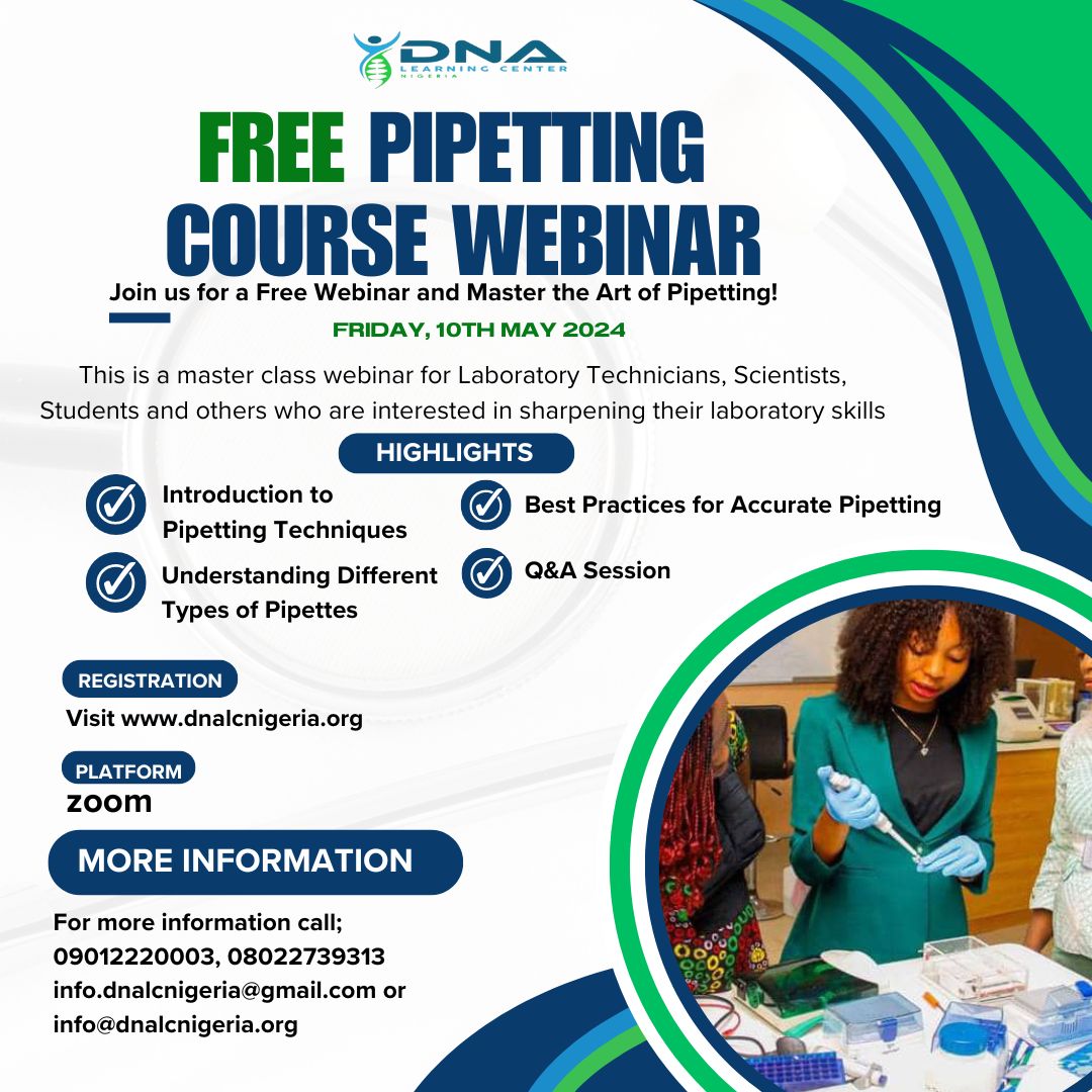 Free Pipetting  Course Webinar