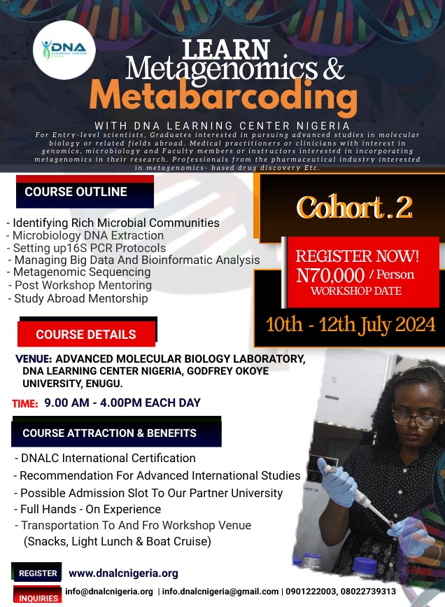 Metagenomics & Metabarcoding Cohort. 2